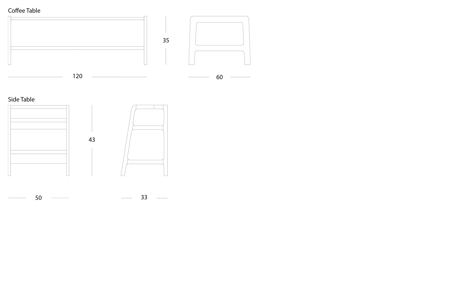 Agnes Coffee Table SCP