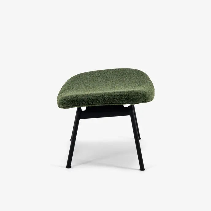 Ella Tubular Lounge Chair-Orsetto-Moss-Black Case Furniture