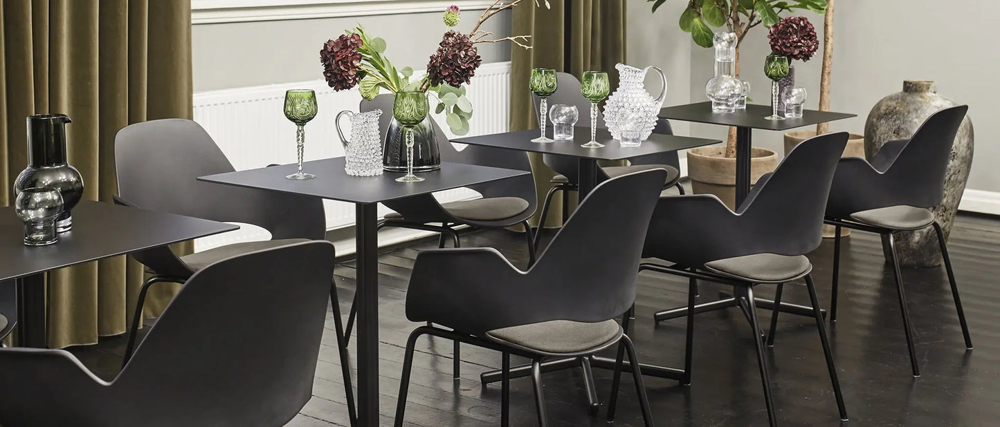 Falk Dining Chair ‚Äö√Ñ√¨ Metal Legs Danish Furniture Ltd