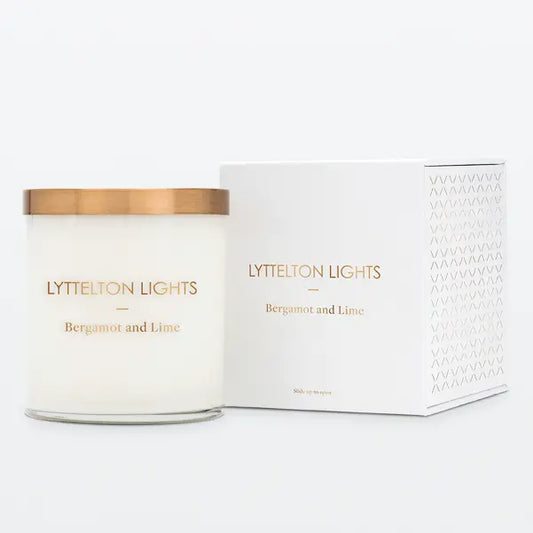 Lyttleton Bergamot and Lime Candle L800 Lyttelton Candles