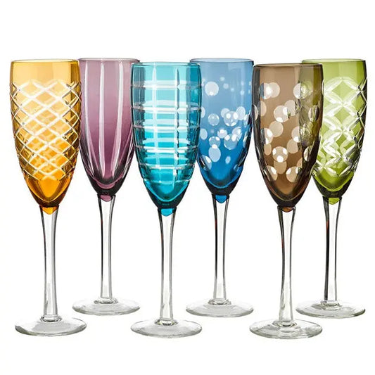 Pols Champagne Flutes set of 6 Pols Potten