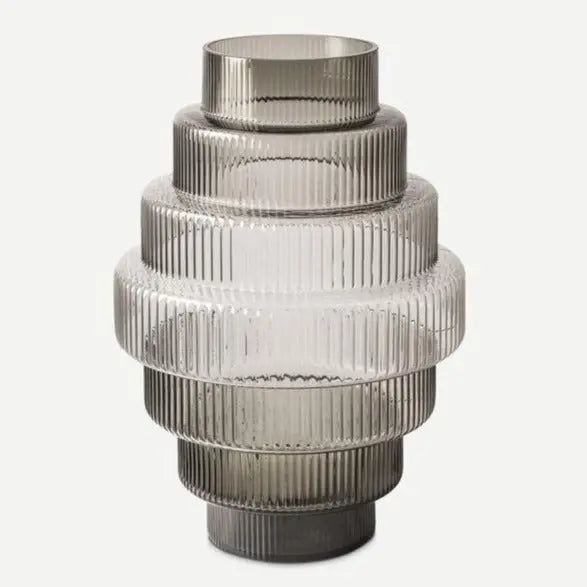 Large Hand Blown Glass Vase