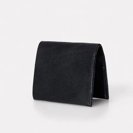Riley Leather Coin Card Purse Black Ally Capellino