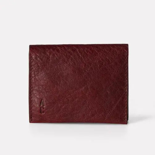 Riley Leather Coin Card Purse Plum Ally Capellino