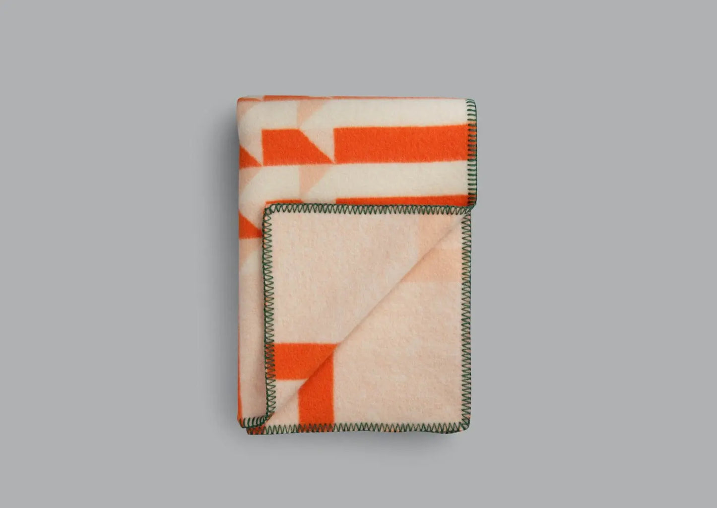 Roros Kvam Orange Throw Roros Tweed