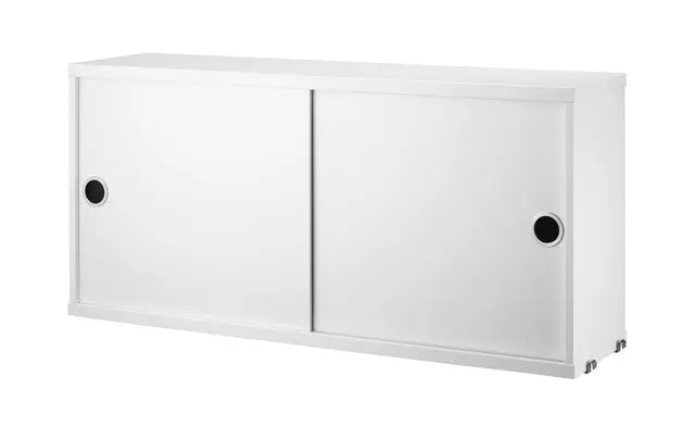 String-Cabinet with sliding doors String