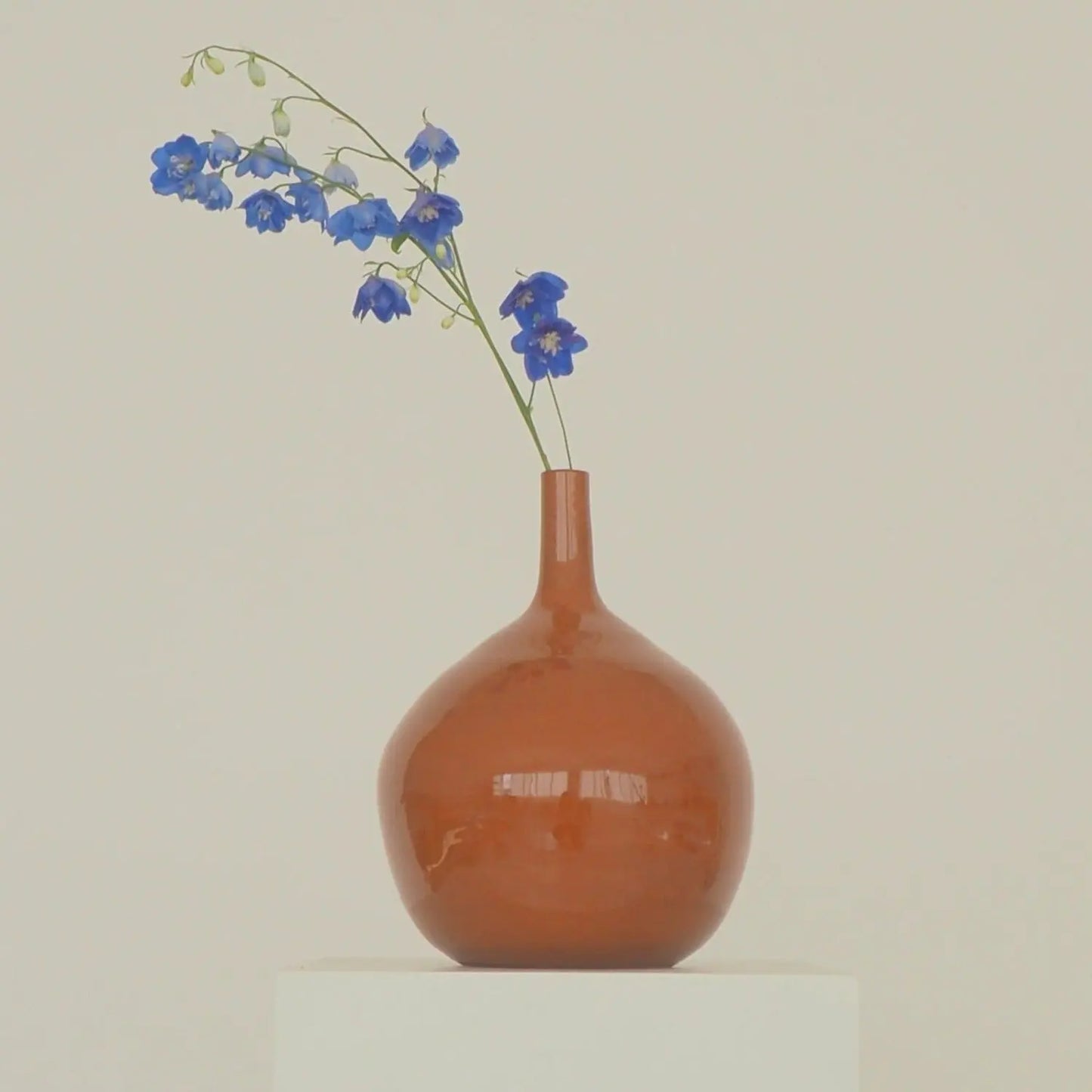 Wave Vase Terracotta Valeria Vasi