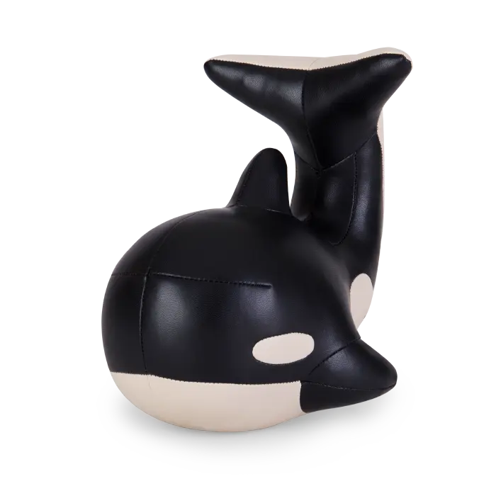 Zuny Bookend Classic Whale Black Until Pty Ltd