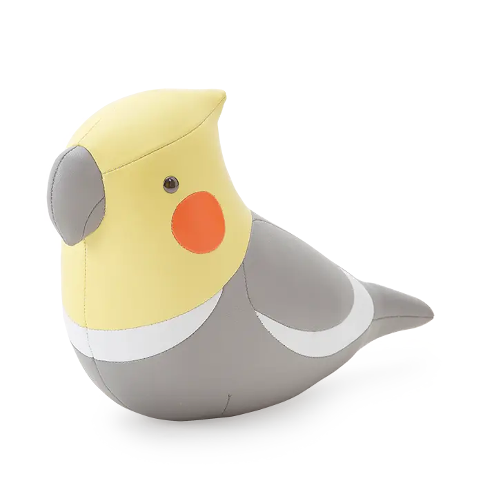 Zuny Classic Bookend Cockatiel Grey Until Pty Ltd