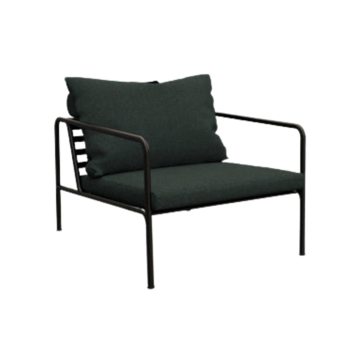 AVON Lounge Chair, Alpine Sunbrella Heritage (50% Recycled content) fabric Danish Furniture Ltd