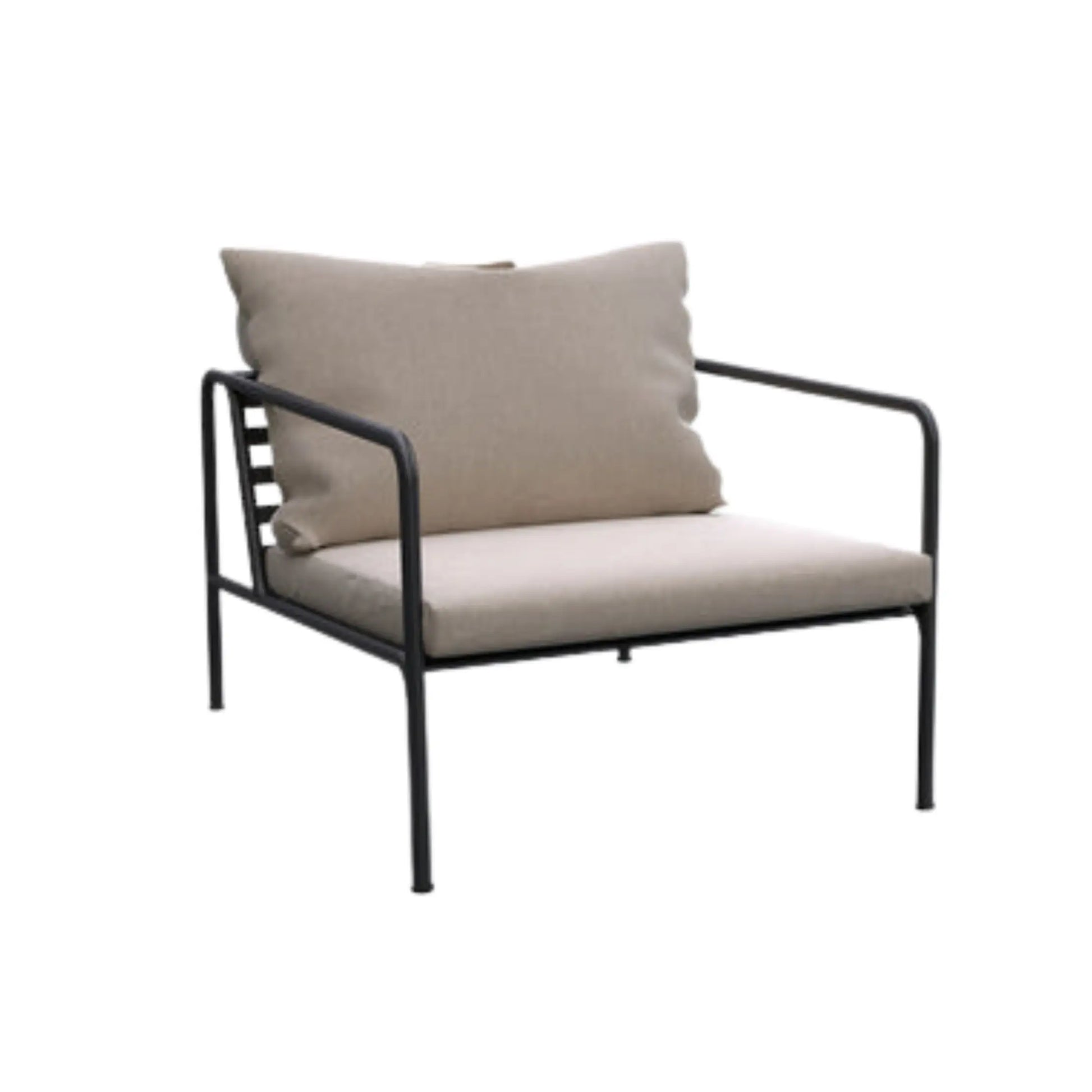 AVON Lounge Chair, Ash Sunbrella Heritage (50% Recycled content) fabric Danish Furniture Ltd