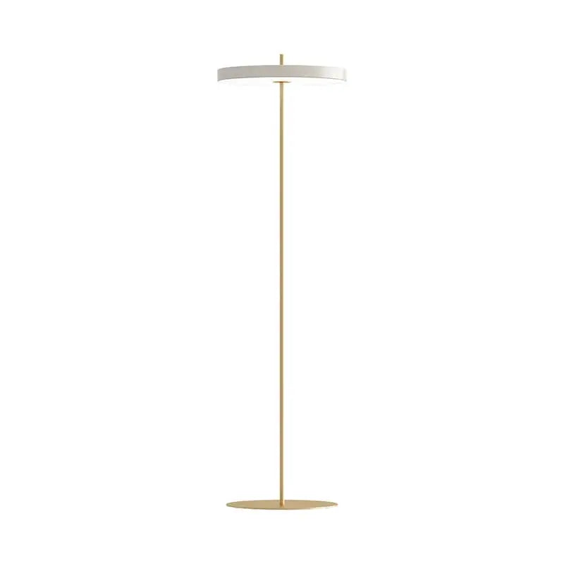Asteria Pearl White Standing Lamp Sage