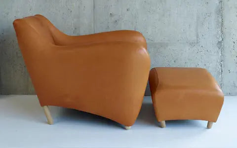 Balzac Chair with Ottoman SCP