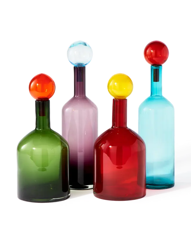 Bubbles And Bottles - Red Pols Potten