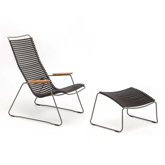 Click Lounge Chair + Footrest Danish Furniture Ltd