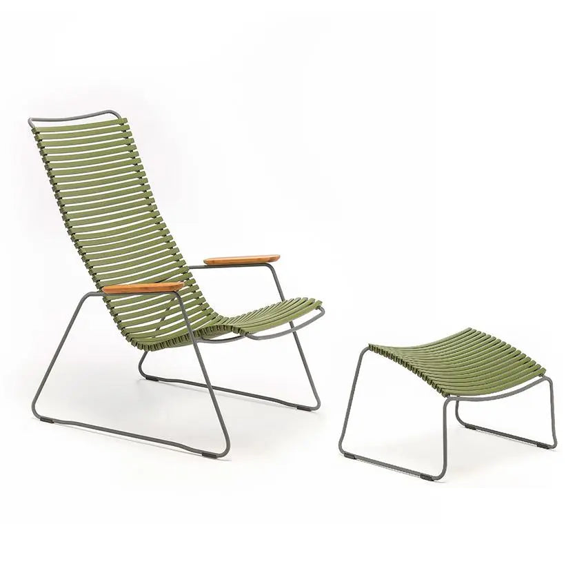 Click Lounge Chair + Footrest Danish Furniture Ltd