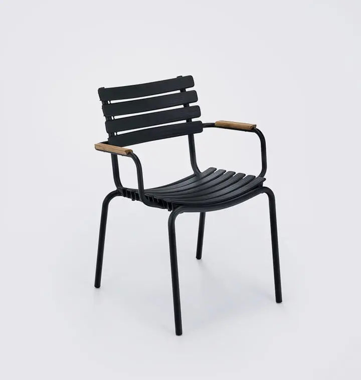 Clips Outdoor Dining Chair with arm Danish Furniture Ltd