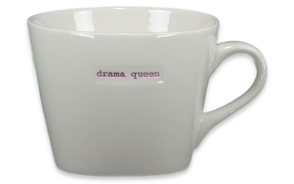 Drama Queen Word Mug Domestic Imports