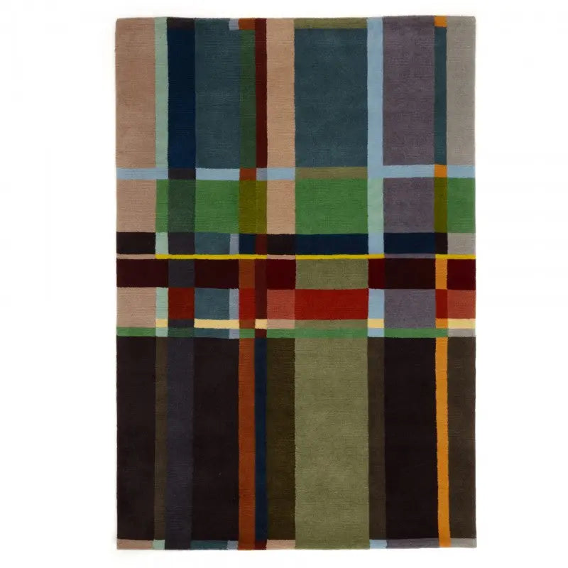 Feilden - Lambswool Block Rug Wallace & Sewell