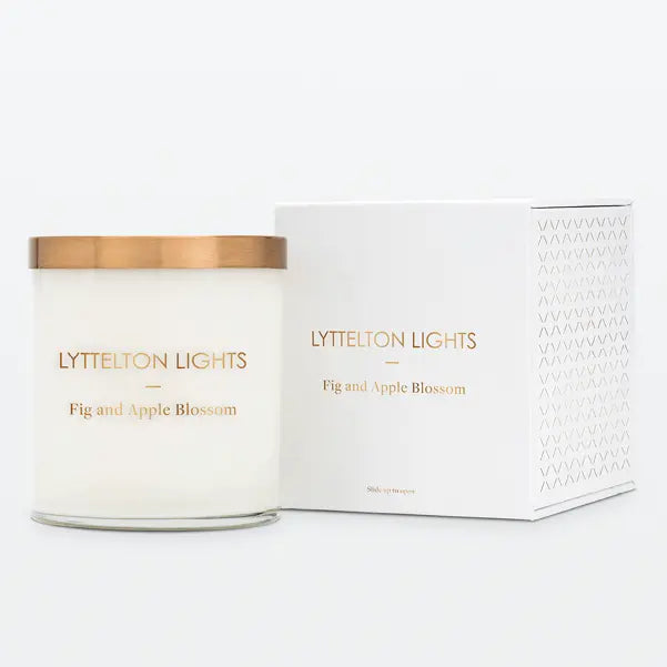 Fig and Apple Blossom Candle L810 Lyttelton Candles