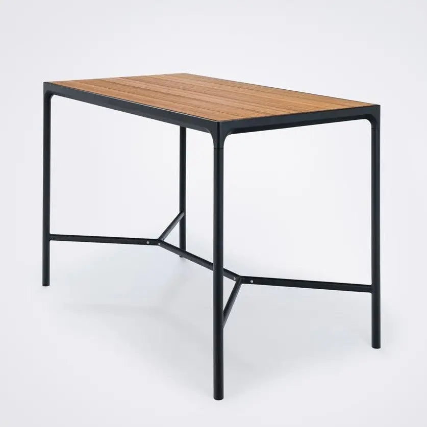 Four Outdoor Bar Leaner Table Äö Bamboo (2 sizes) Danish Furniture Ltd