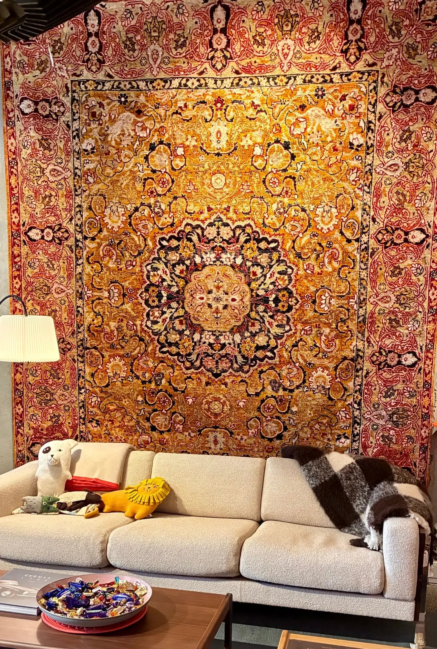 Hand-carded Red and Gold Rug Bob & Friends