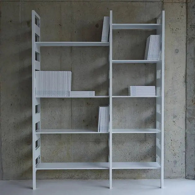 Parallel Shelving System White SCP