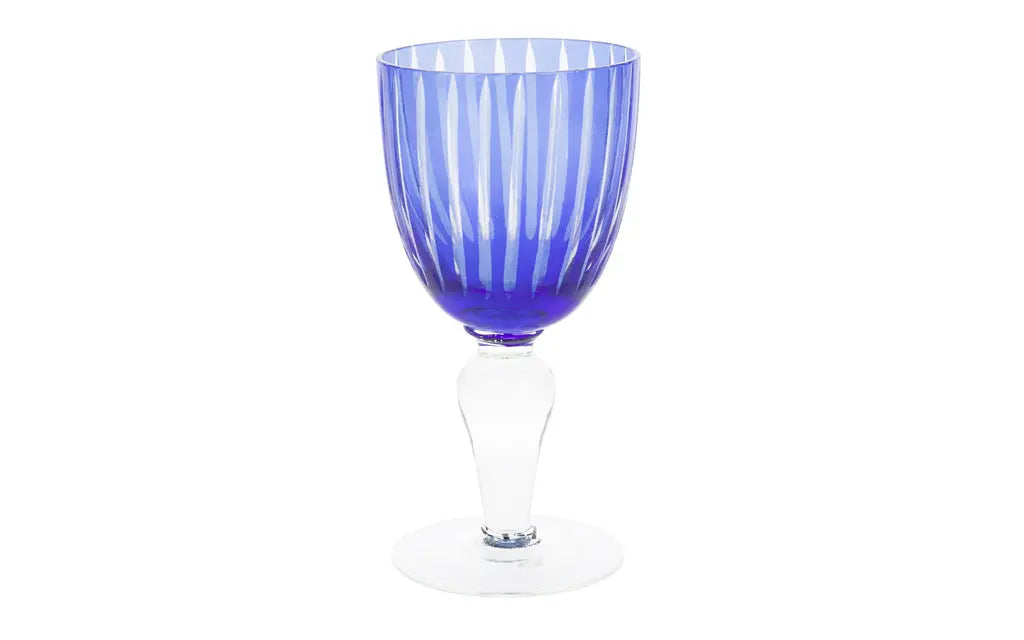 Pols Wine glass set blue and purple Pols Potten