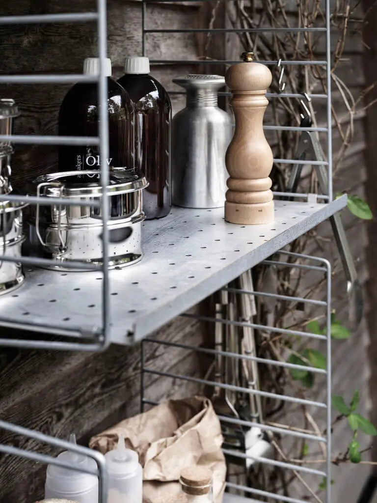 Shelving System - Shelves Galvanized String