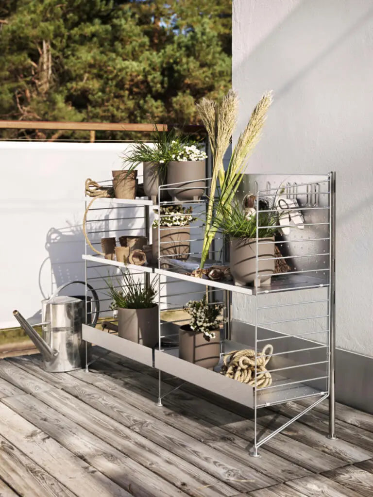Shelving System - Shelves Galvanized String