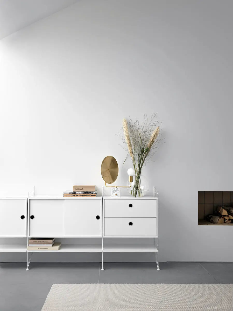 String Chest Drawers Unit Bedside 58x30 String