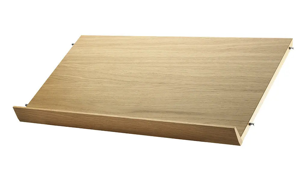 String-Magazine Wood Shelf 78x30 String
