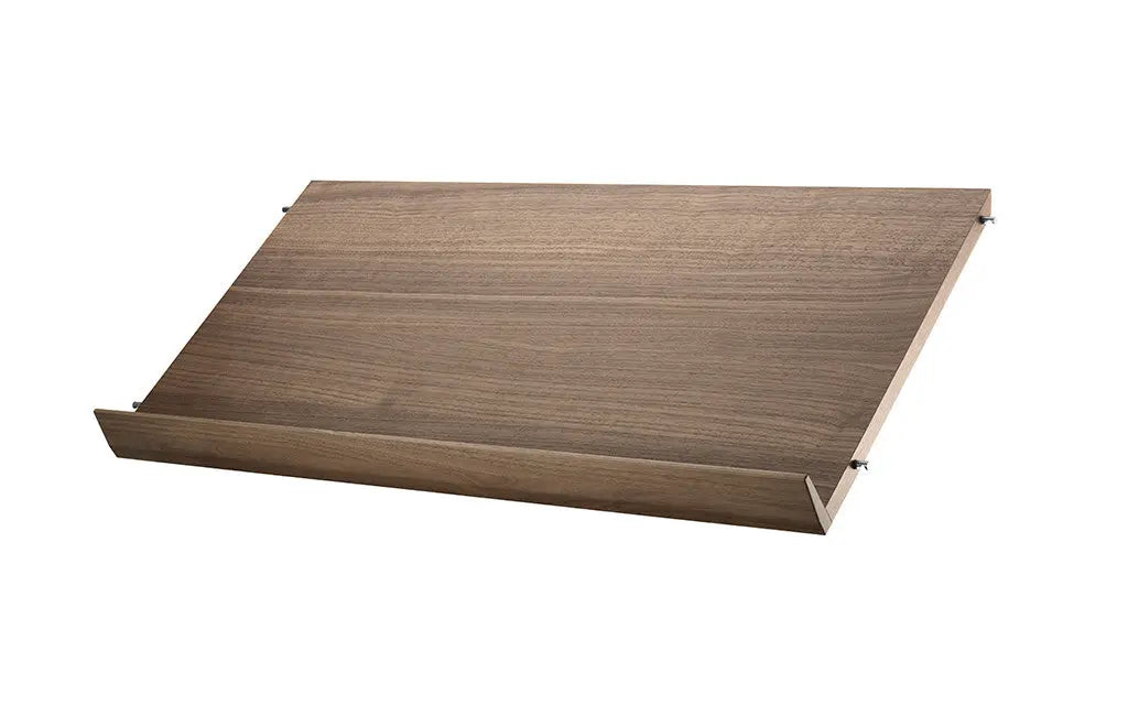 String-Magazine Wood Shelf 78x30 String