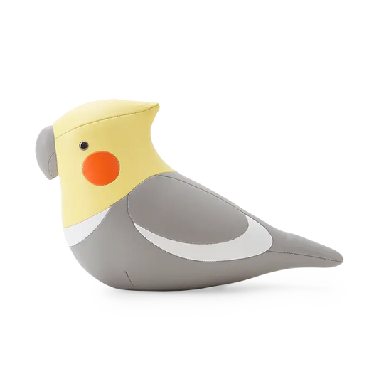 Zuny Classic Bookend Cockatiel Grey Until Pty Ltd